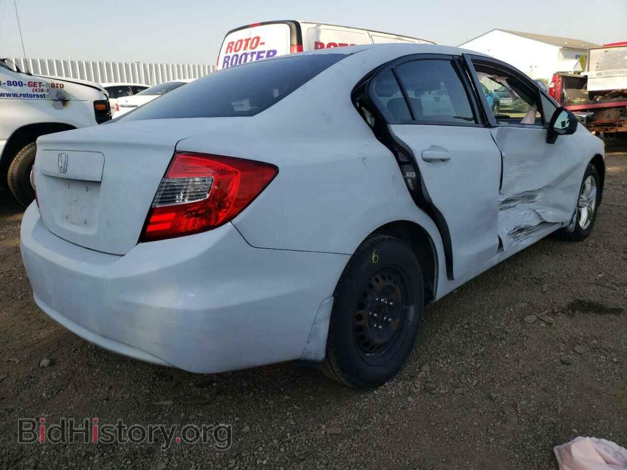 2012 HONDA CIVIC - VIN: 19XFB2F51CE379945 - Фото 4