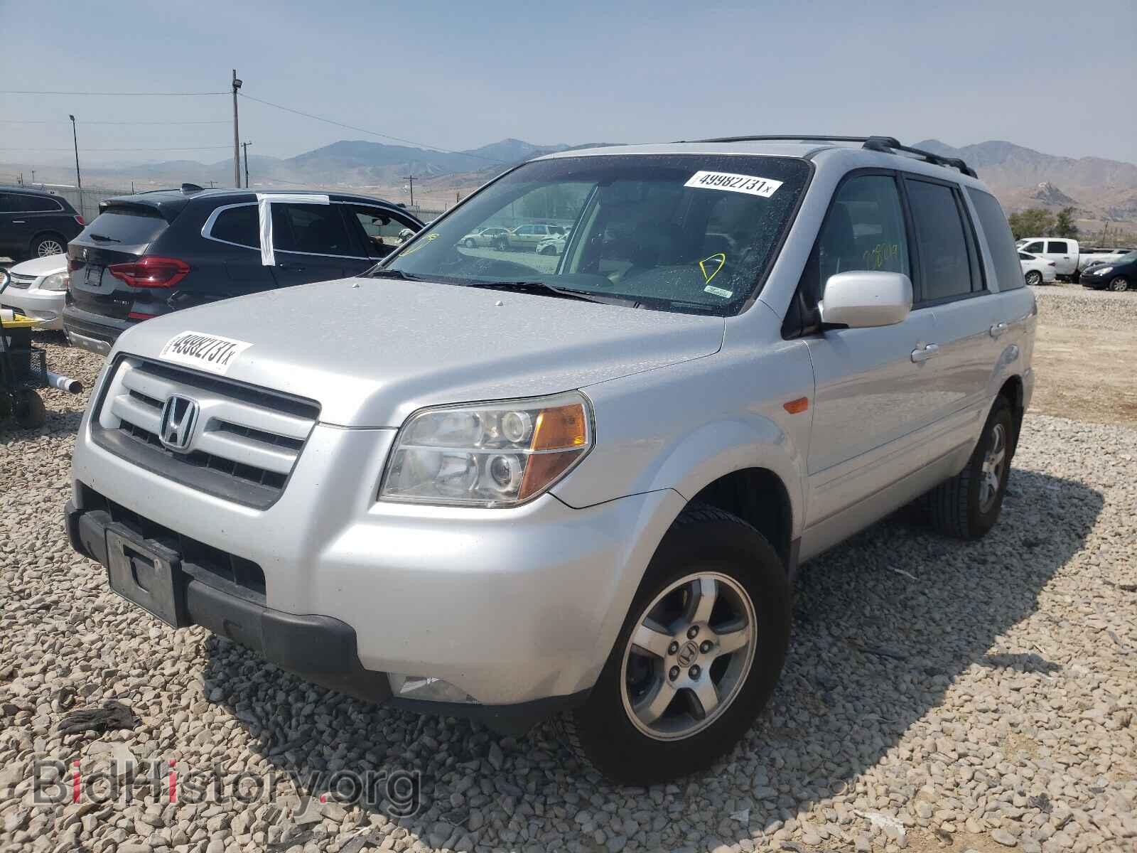 2007 HONDA PILOT - VIN: 2HKYF18537H515871 - Фото 2