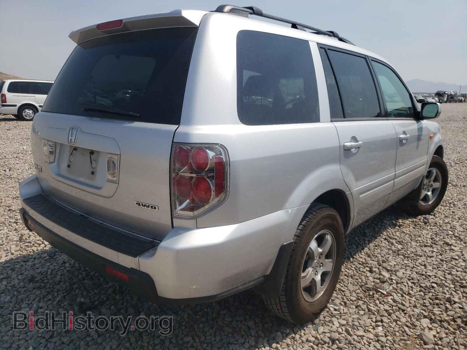 2007 HONDA PILOT - VIN: 2HKYF18537H515871 - Фото 4