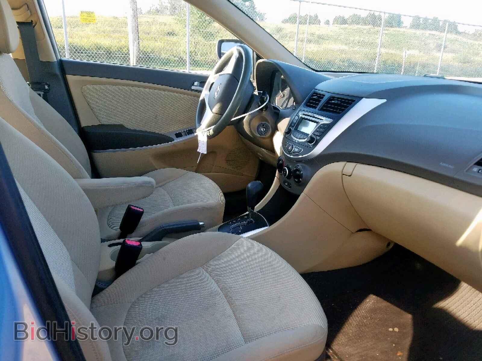 2012 HYUNDAI ACCENT - VIN: KMHCT4AEXCU208059 - Фото 5