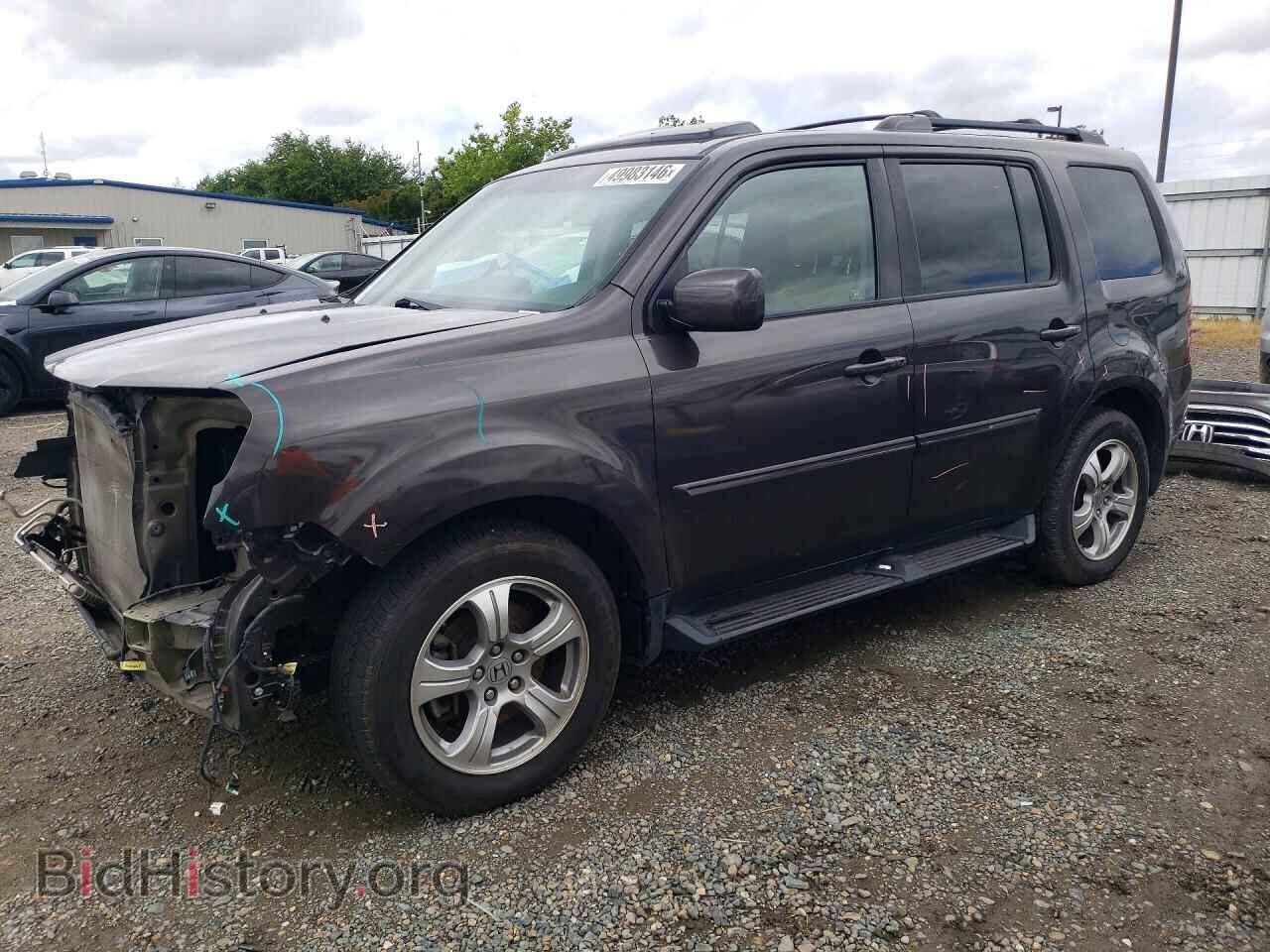 Фотография 5FNYF4H59CB080932 - HONDA PILOT 2012
