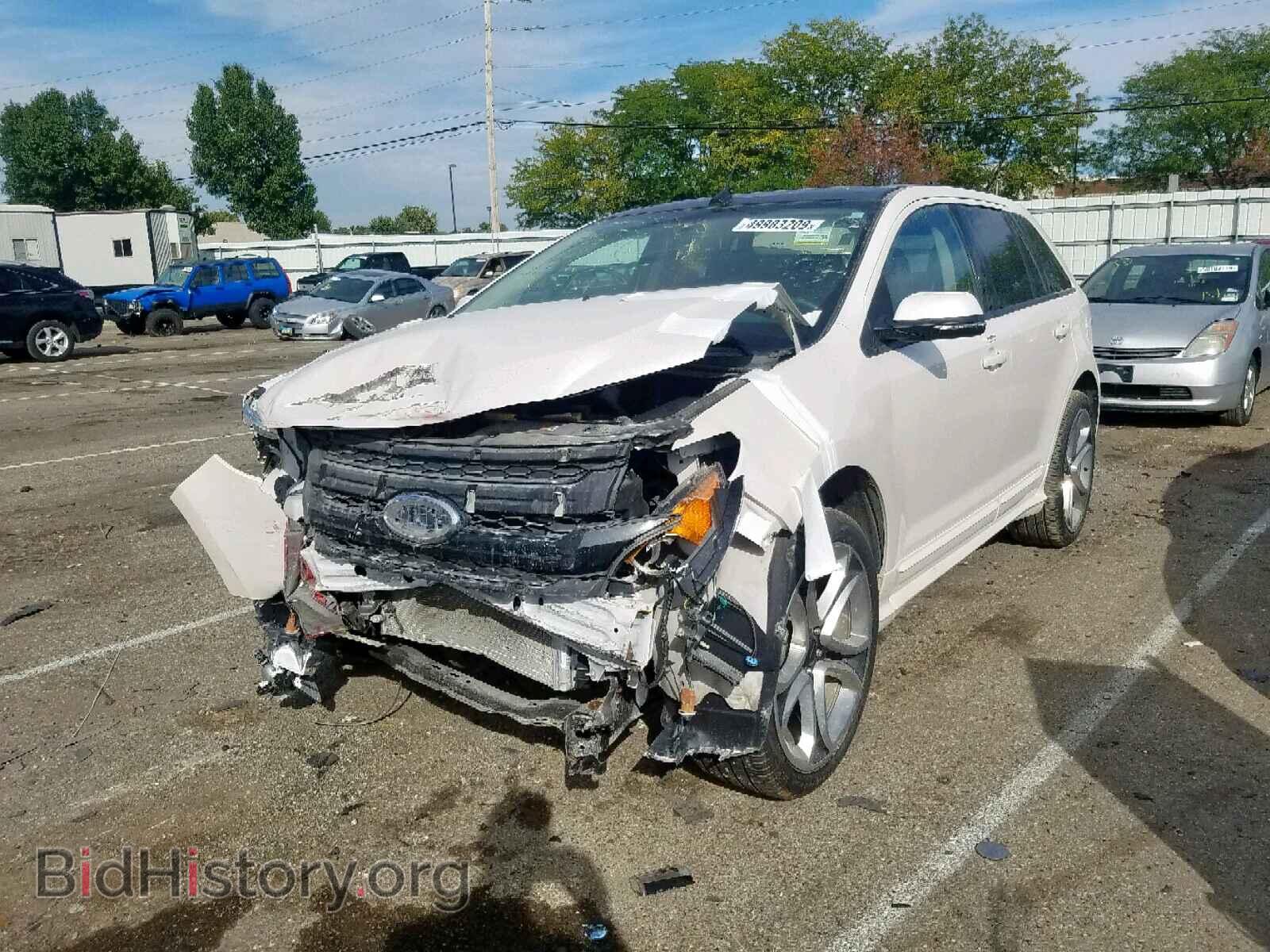 2014 FORD EDGE - VIN: 2FMDK3AK6EBB36812 - Фото 2