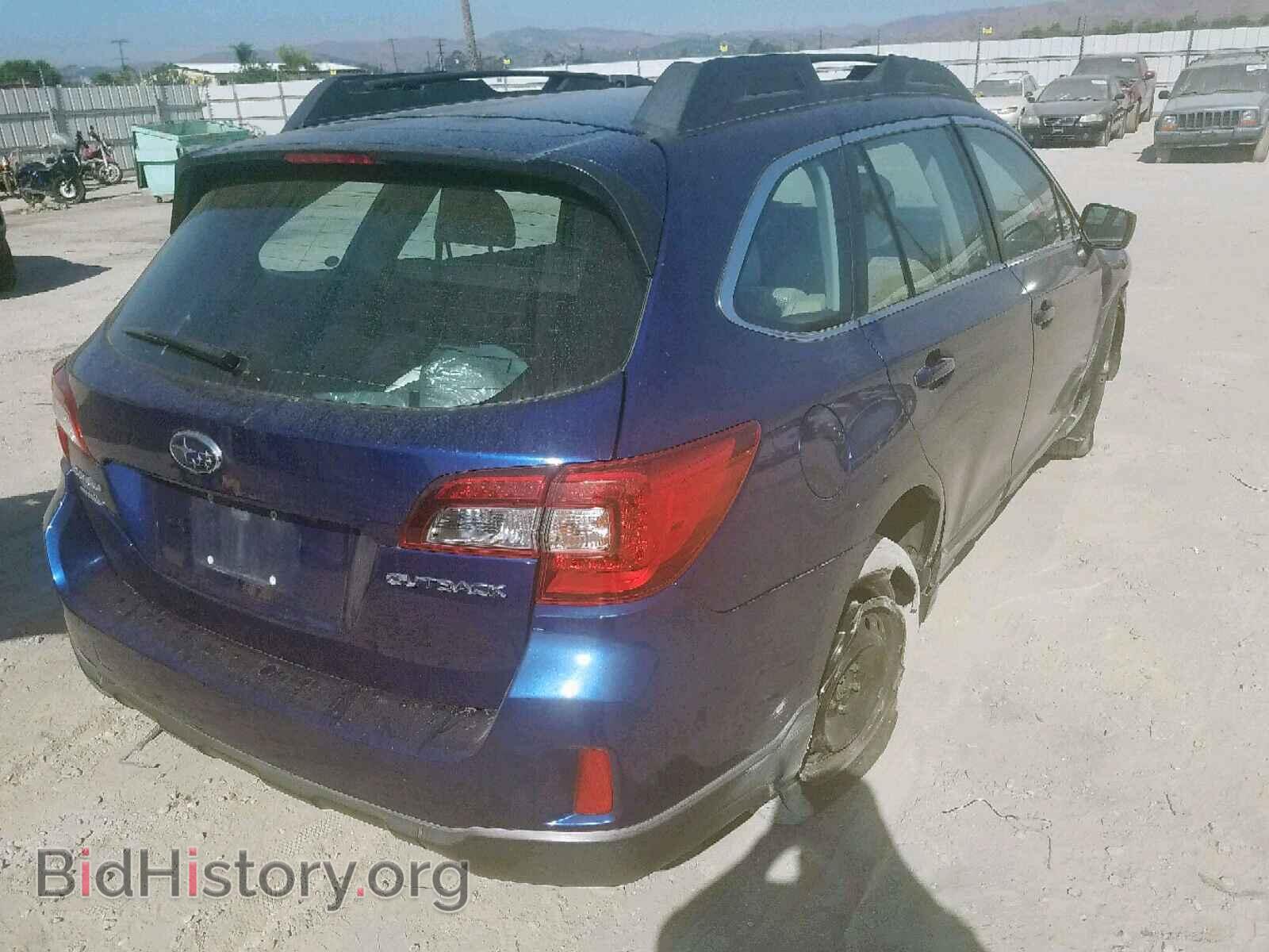 2015 SUBARU OUTBACK 2. - VIN: 4S4BSBAC2F3222520 - Photo 4