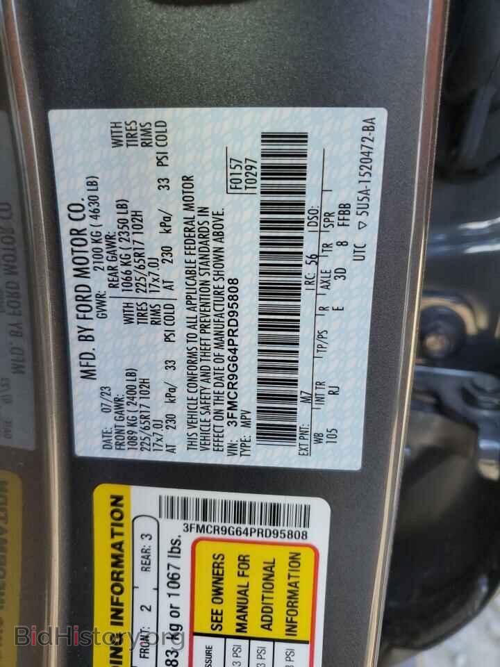 2023 FORD BRONCO - VIN: 3FMCR9G64PRD95808 - Фото 13