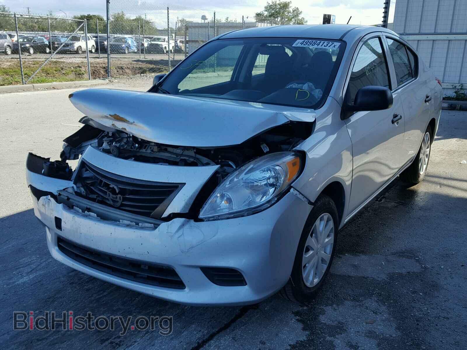2013 NISSAN VERSA - VIN: 3N1CN7AP6DL856014 - Фото 2