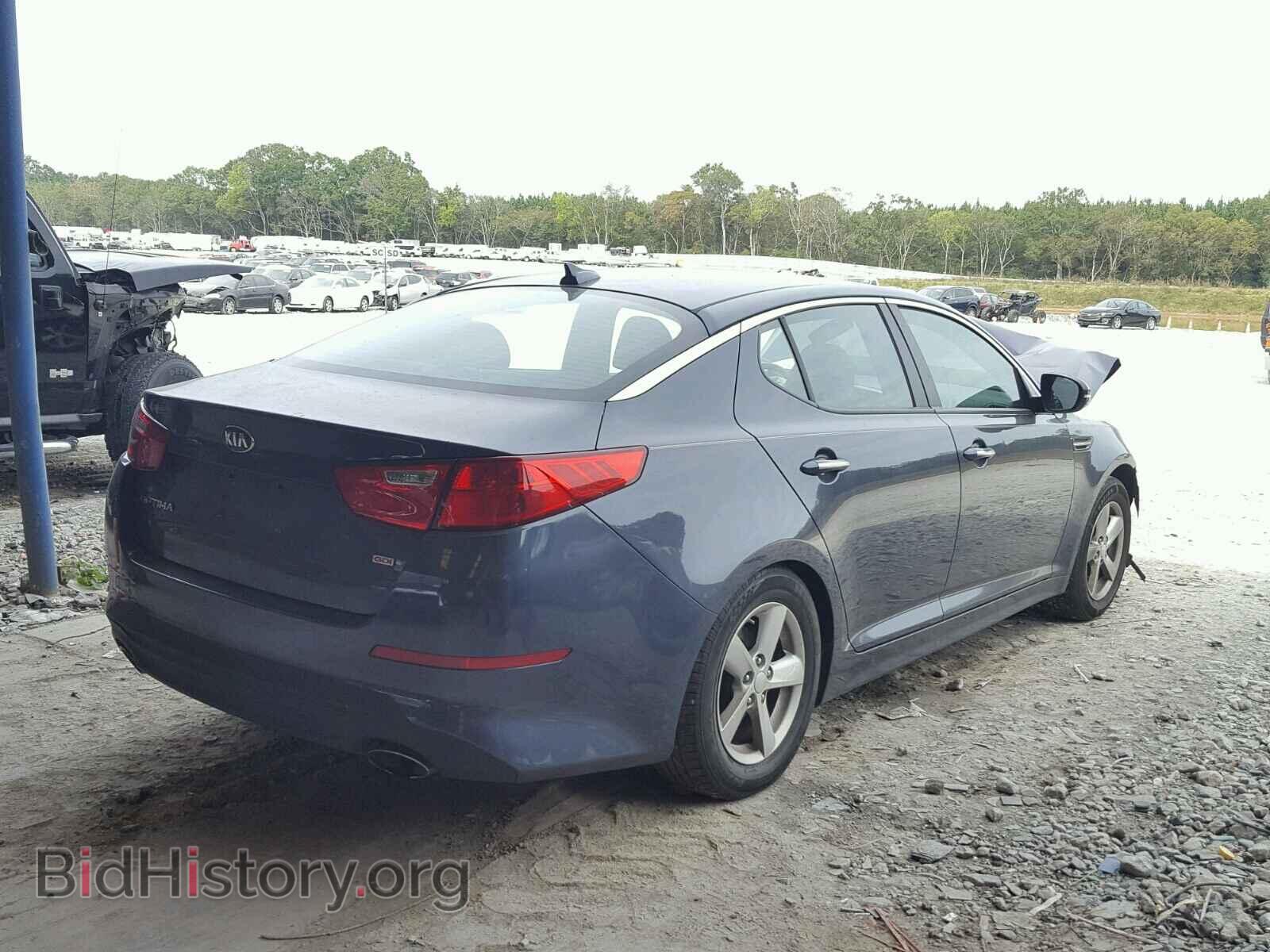 2015 KIA OPTIMA - VIN: KNAGM4A75F5590906 - Photo 4