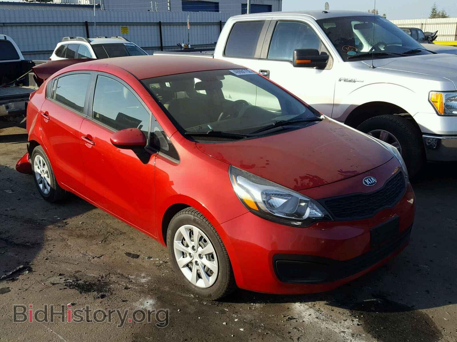 Фотография KNADM4A36E6390237 - KIA RIO 2014