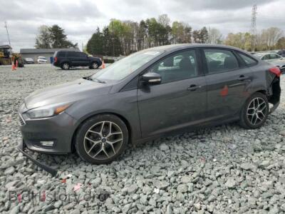 2017 Ford FOCUS SEL, charcoal — VIN 1FADP3H26HL331010, Copart