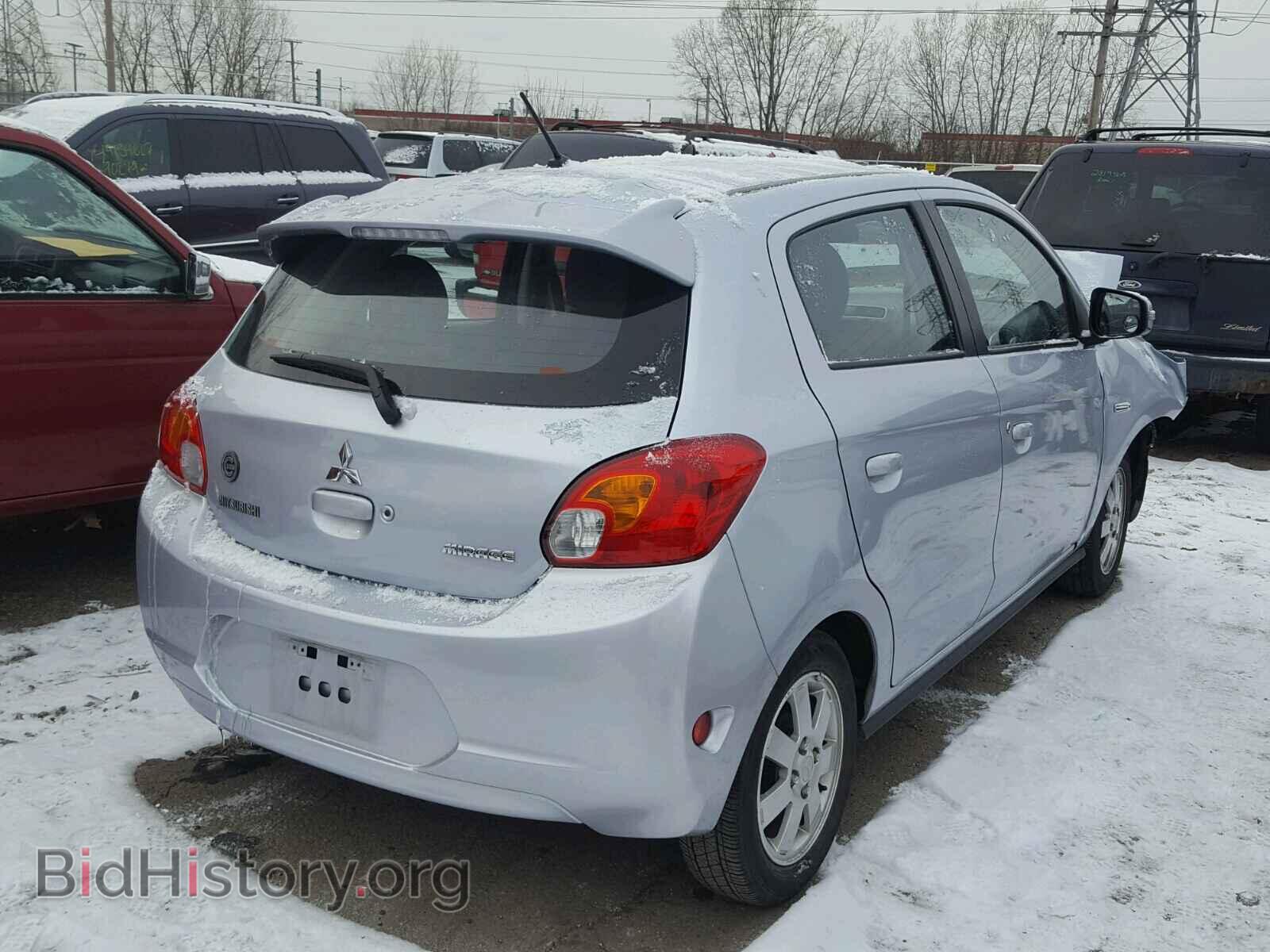 2015 MITSUBISHI MIRAGE - VIN: ML32A4HJ0FH011653 - Фото 4