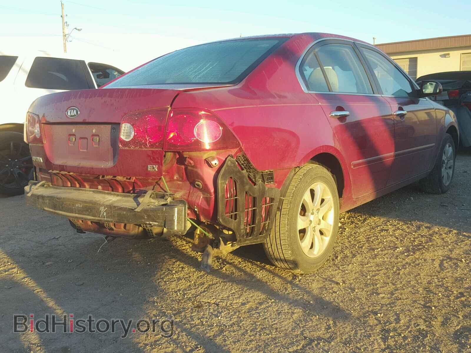2007 KIA OPTIMA - VIN: KNAGE123775082283 - Фото 4