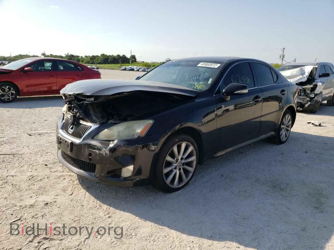 2010 LEXUS IS - VIN: JTHCF5C2XA2034442 - Фото 2