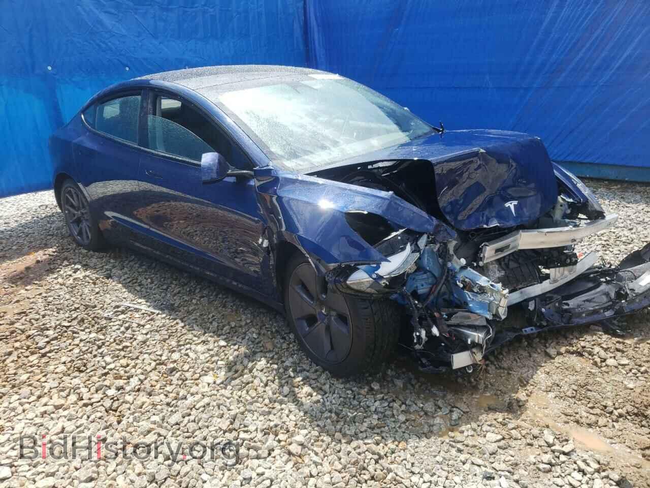 2022 TESLA MODEL 3 - VIN: 5YJ3E1EA0NF188730 - Фото 4