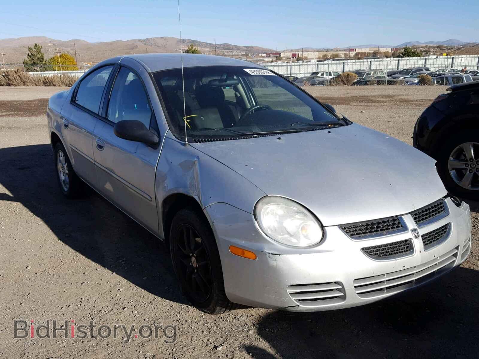 Фотография 1B3ES56C45D148927 - DODGE NEON 2005