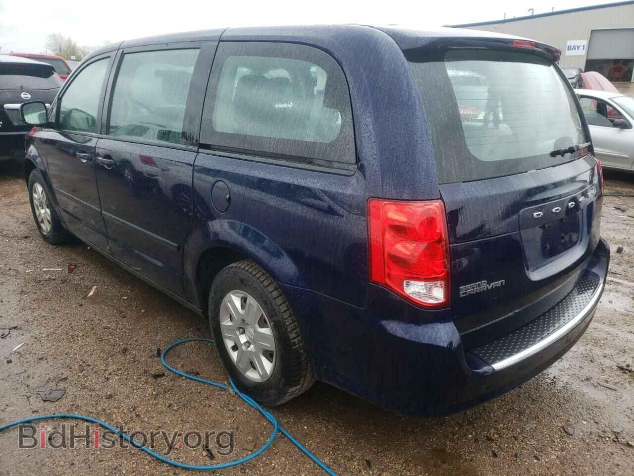 2013 DODGE CARAVAN - VIN: 2C4RDGBG6DR507625 - Фото 2