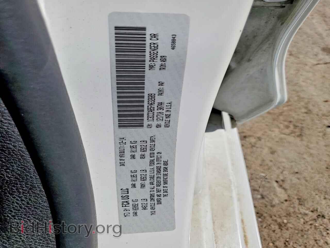 2015 CHRYSLER 200 - VIN: 1C3CCCAB5FN632689 - Фото 12