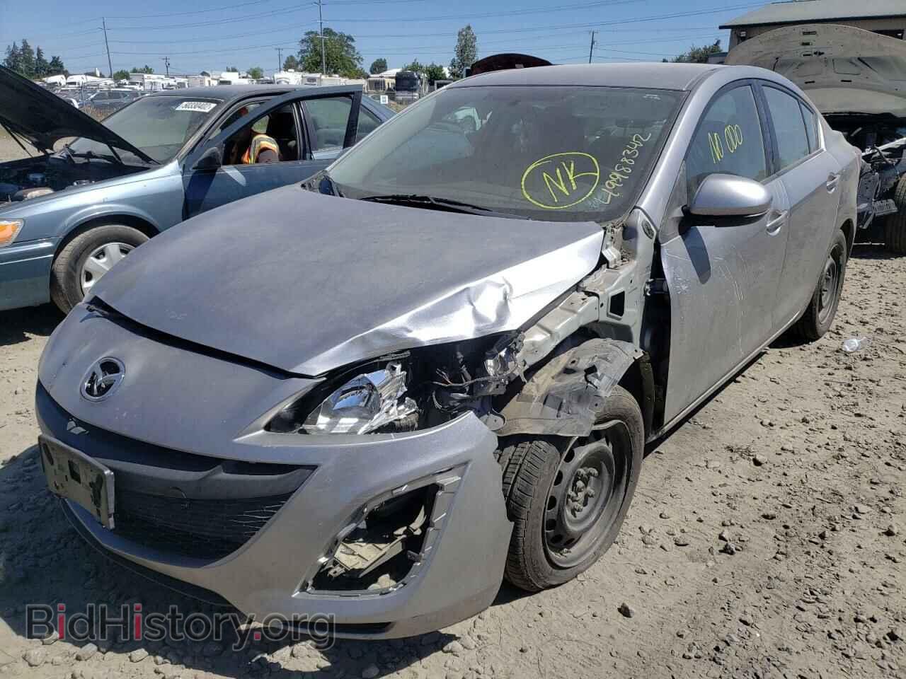 2011 MAZDA 3 - VIN: JM1BL1UG2B1440375 - Фото 2