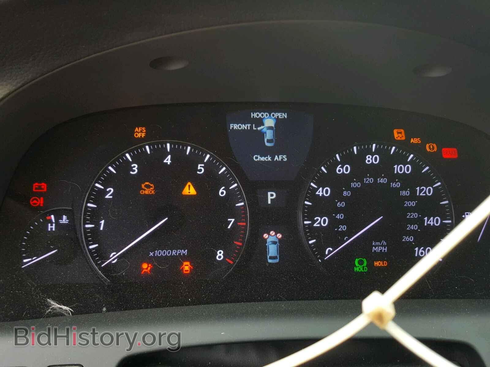 2008 LEXUS LS460 - VIN: JTHBL46F085063891 - Фото 8