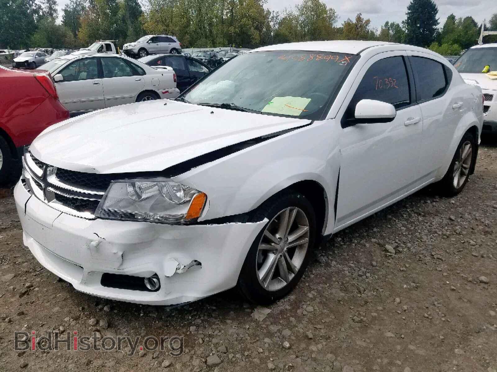 2013 DODGE AVENGER - VIN: 1C3CDZCB5DN586520 - Фото 2
