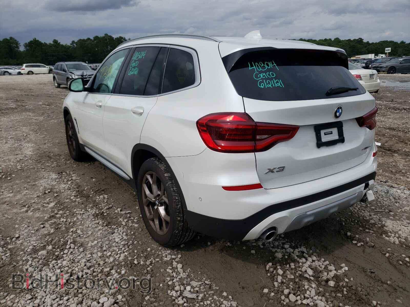 2021 BMW X3 - VIN: 5UXTY3C05M9D87571 - Фото 3