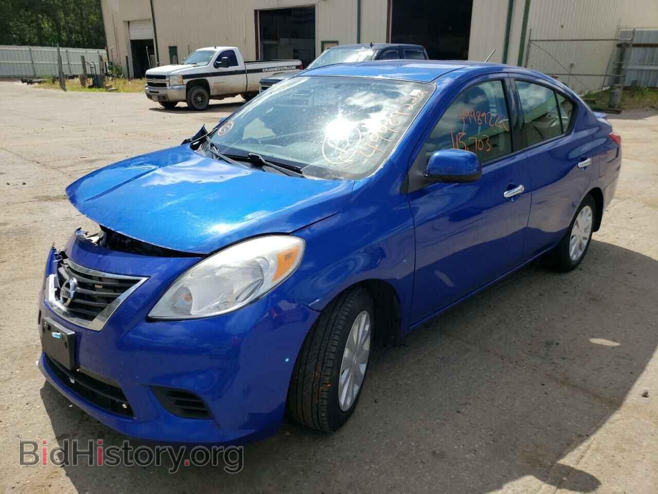 2014 NISSAN VERSA - VIN: 3N1CN7AP1EL805909 - Фото 2