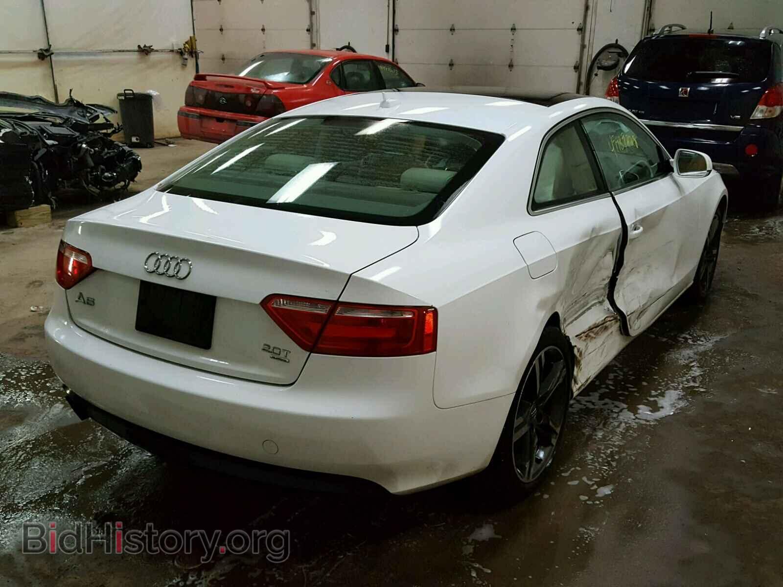 2012 AUDI A5 PREMIUM - VIN: WAUCFAFRXCA030951 - Photo 4