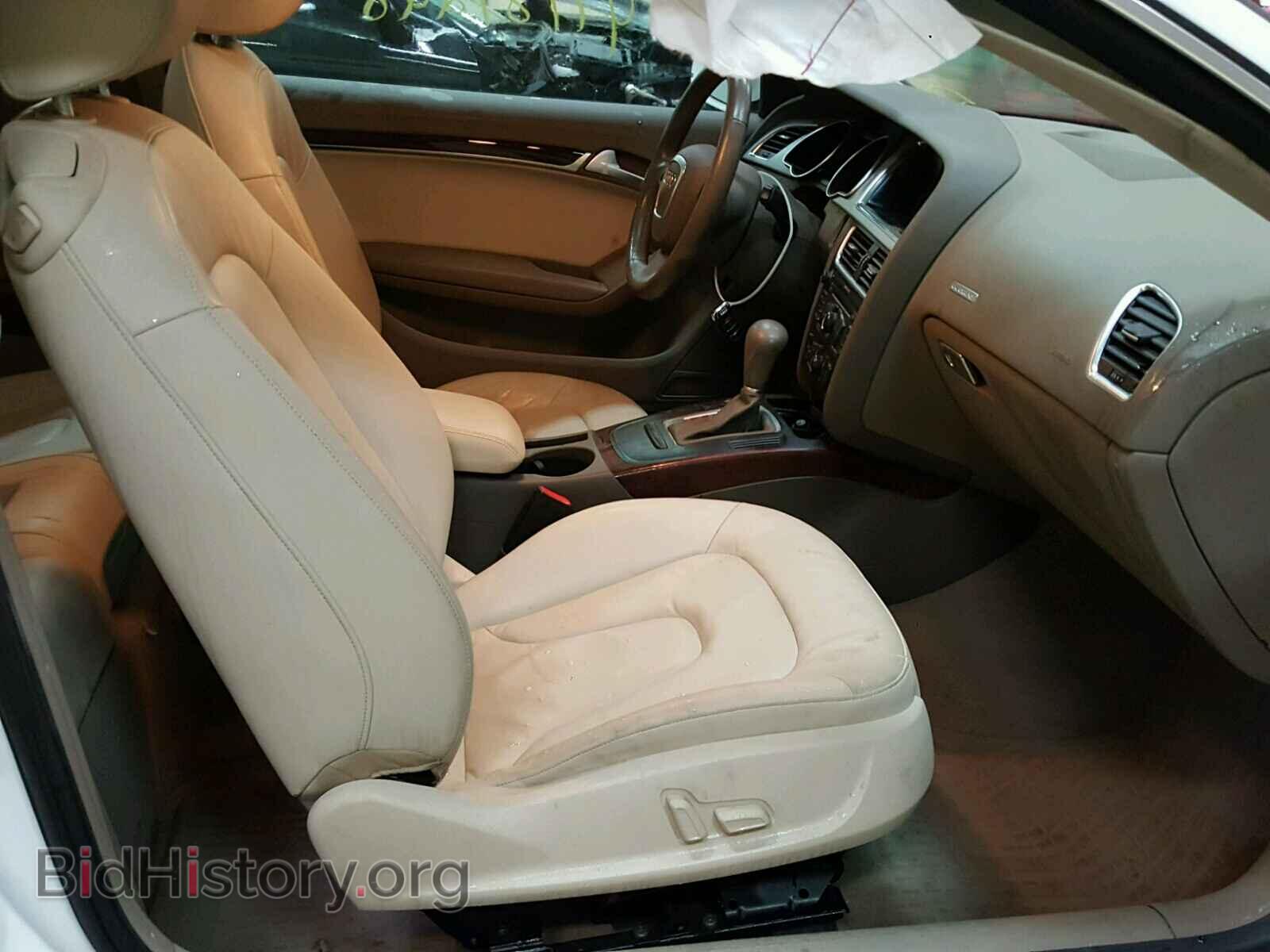 2012 AUDI A5 PREMIUM - VIN: WAUCFAFRXCA030951 - Photo 5