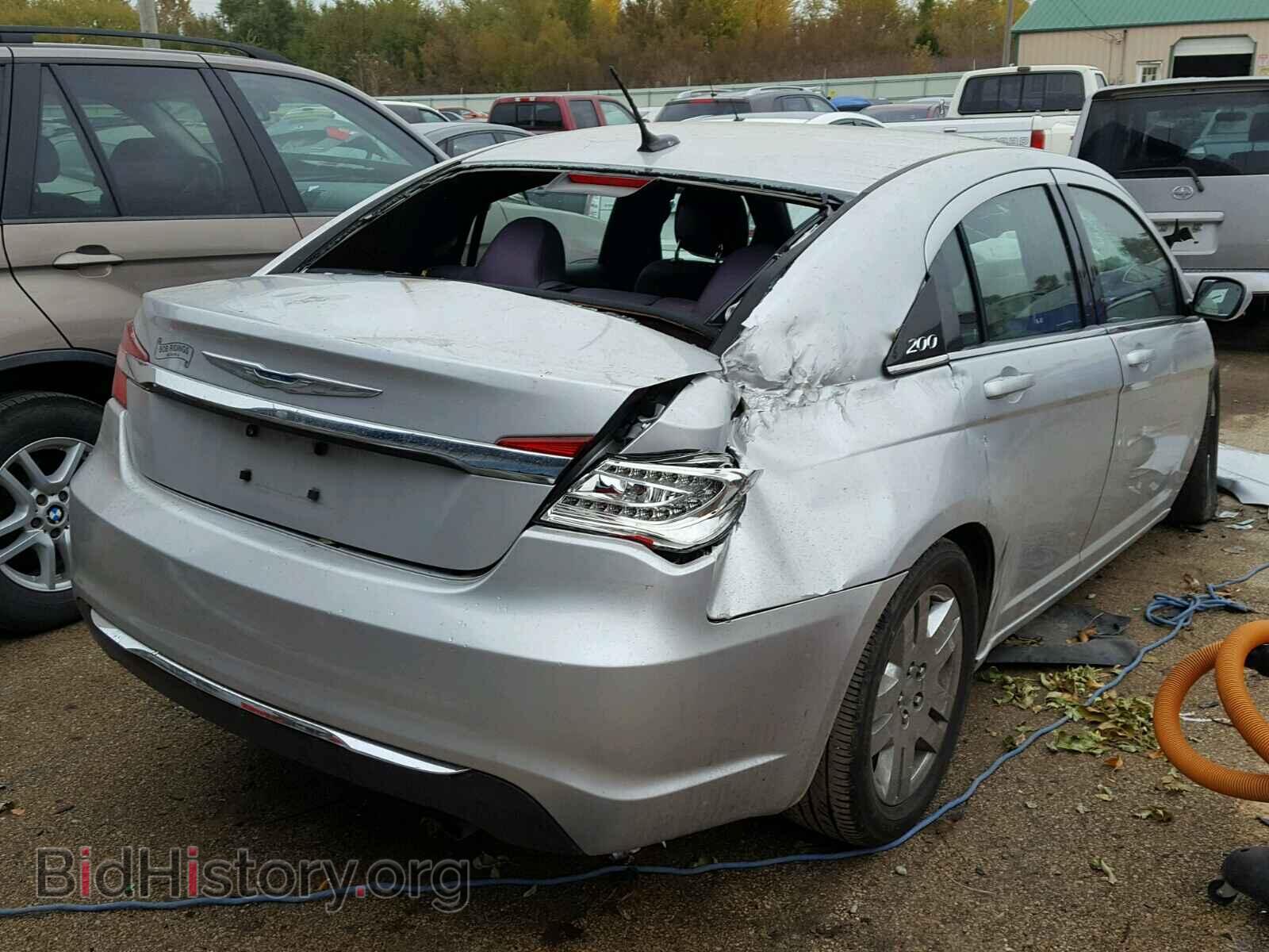 2012 CHRYSLER 200 - VIN: 1C3CCBAB6CN268613 - Фото 4