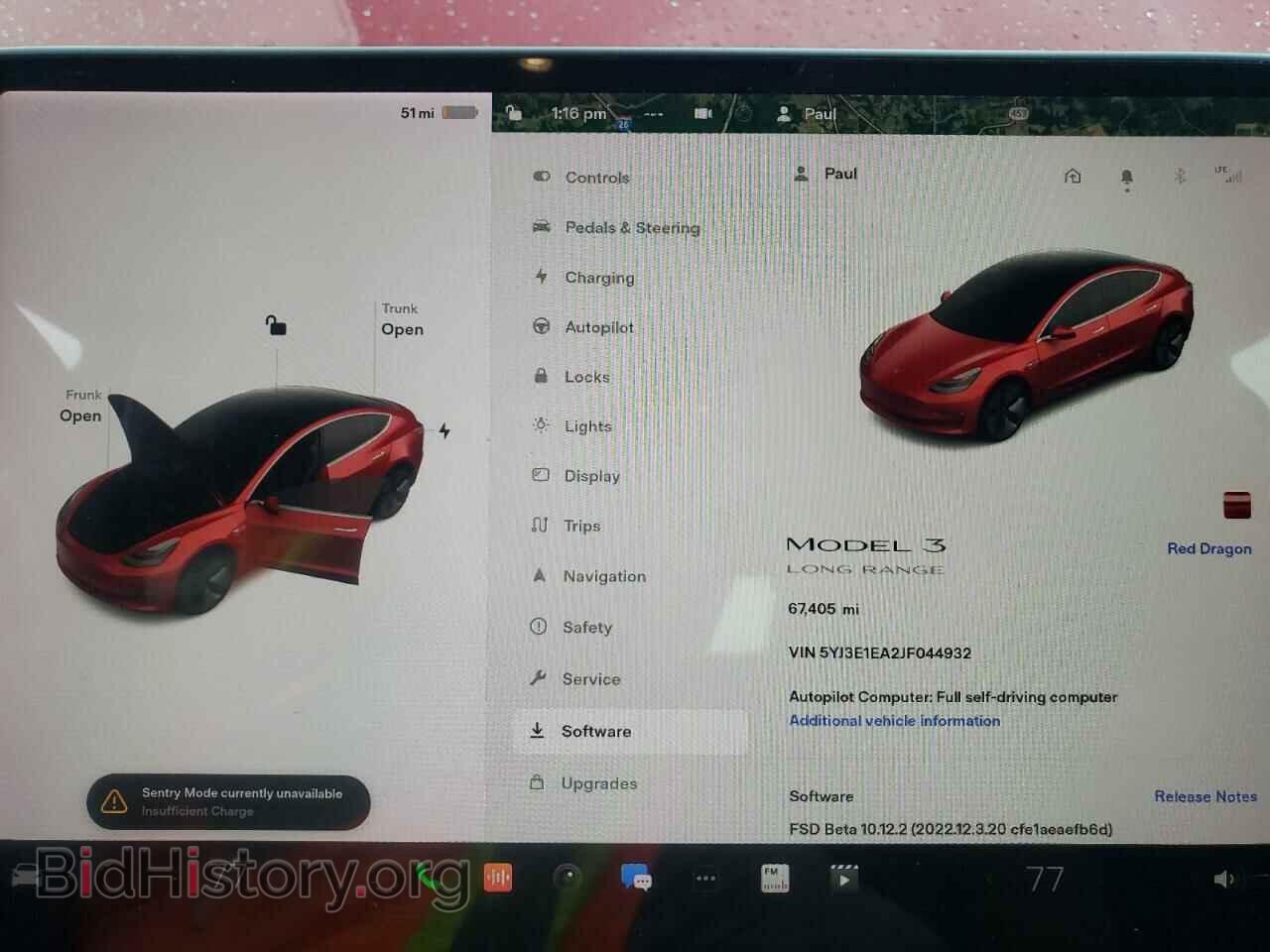 2018 TESLA MODEL 3 - VIN: 5YJ3E1EA2JF044932 - Фото 8