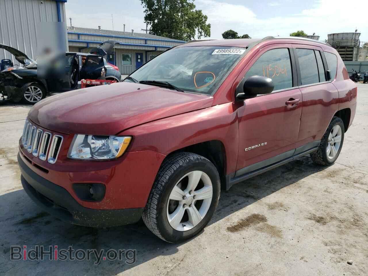 2011 JEEP COMPASS - VIN: 1J4NF1FB6BD164829 - Фото 2