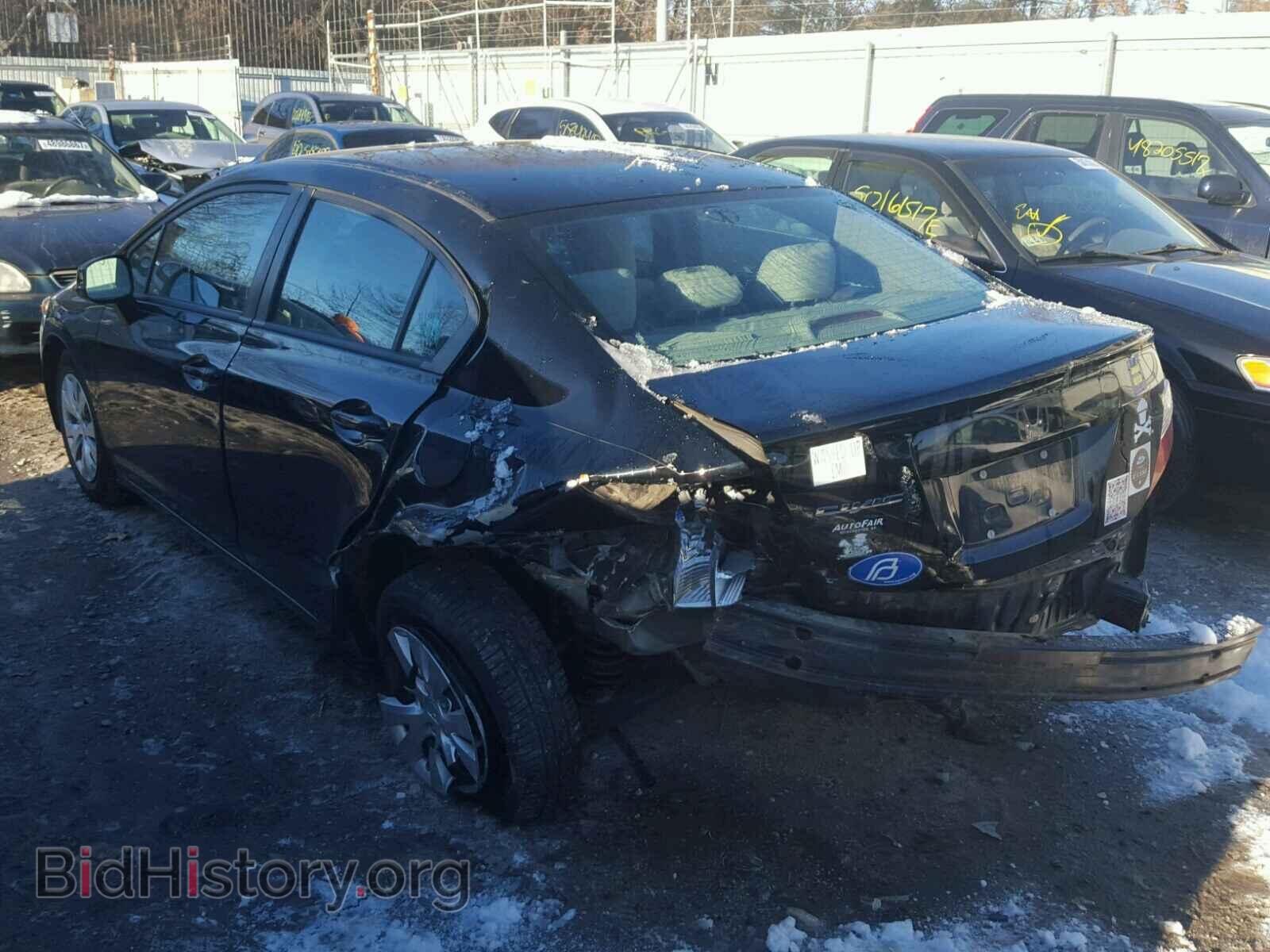 2012 HONDA CIVIC - VIN: 2HGFB2F52CH322420 - Фото 3