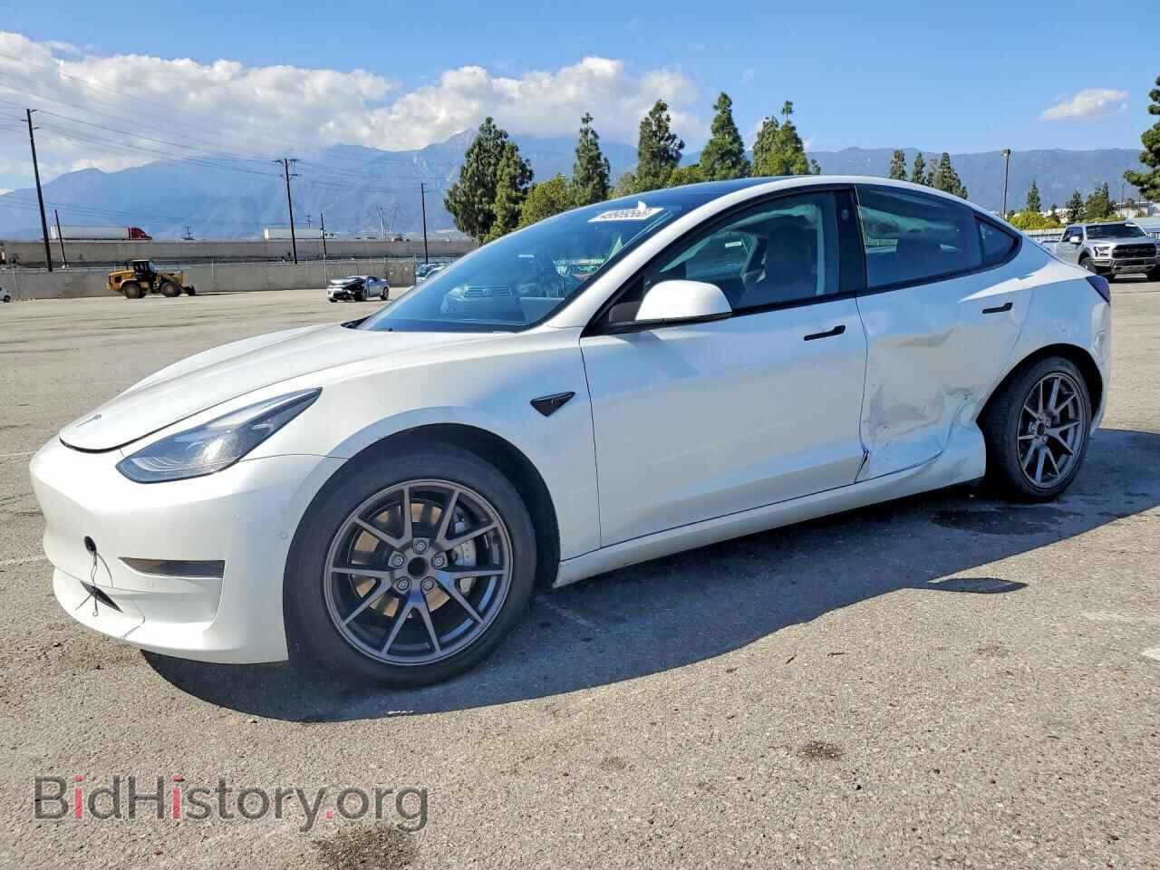 Photo 5YJ3E1EA6MF874124 - TESLA MODEL 3 2021