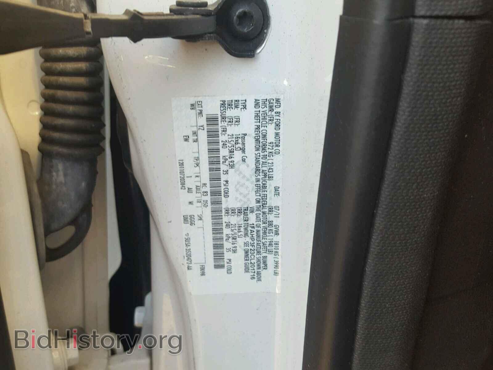 2012 FORD FOCUS - VIN: 1FAHP3F23CL201716 - Photo 10