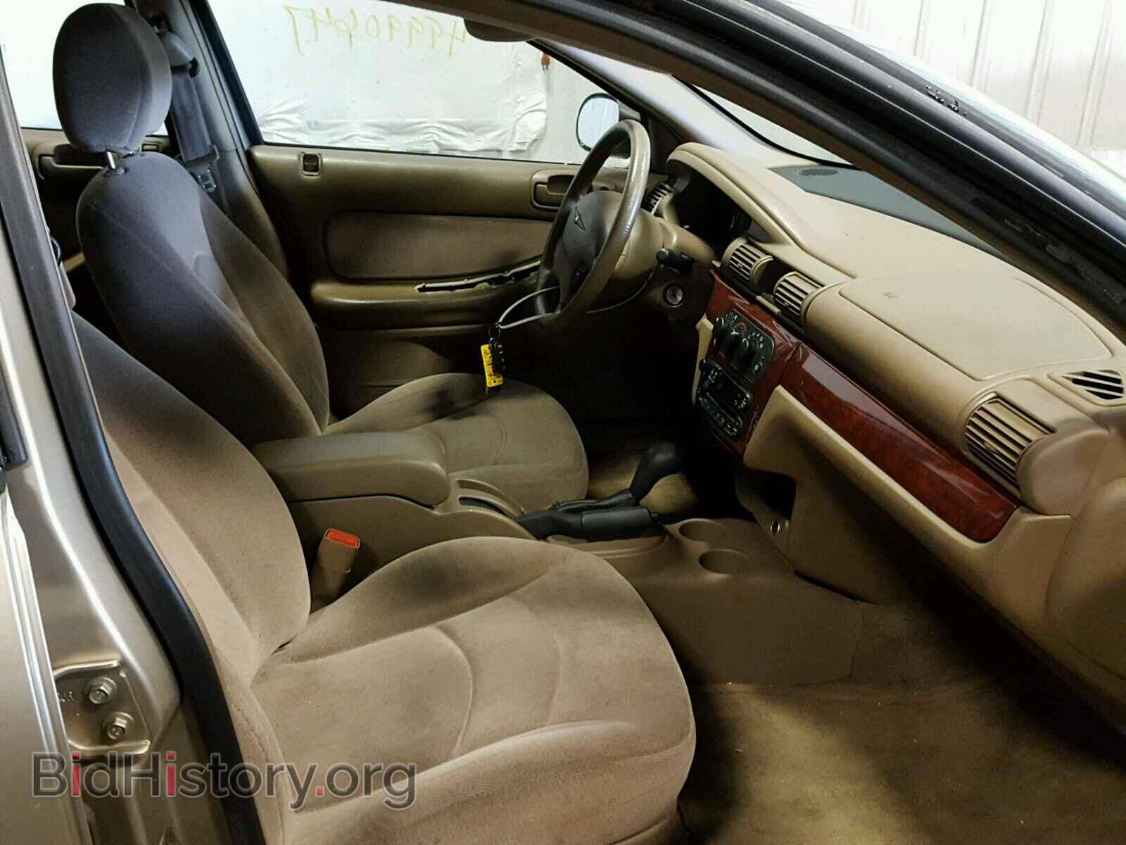 2002 CHRYSLER SEBRING - VIN: 1C3EL46R42N188574 - Фото 5