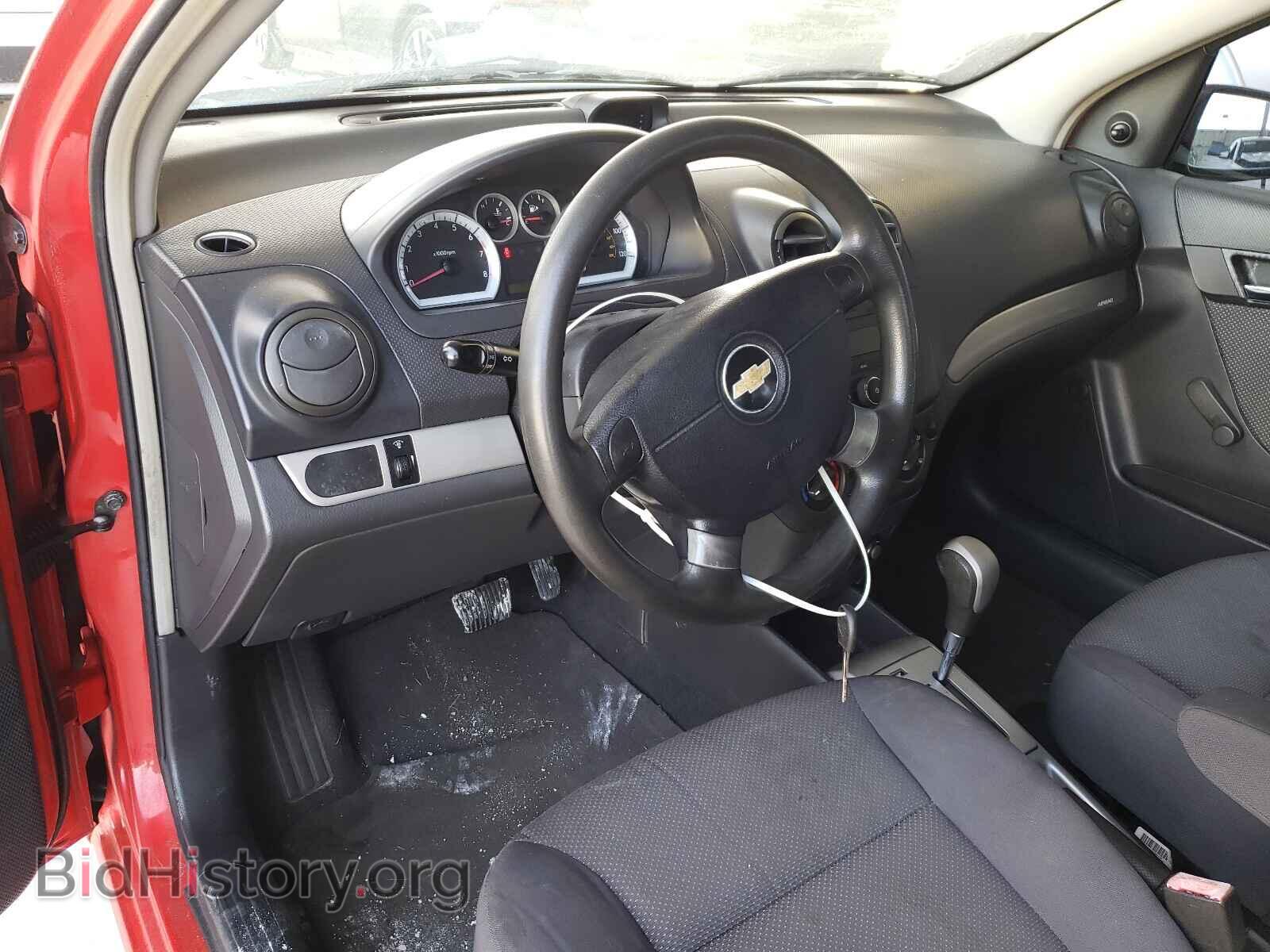 2007 CHEVROLET AVEO - VIN: KL1TD56657B046858 - Фото 9