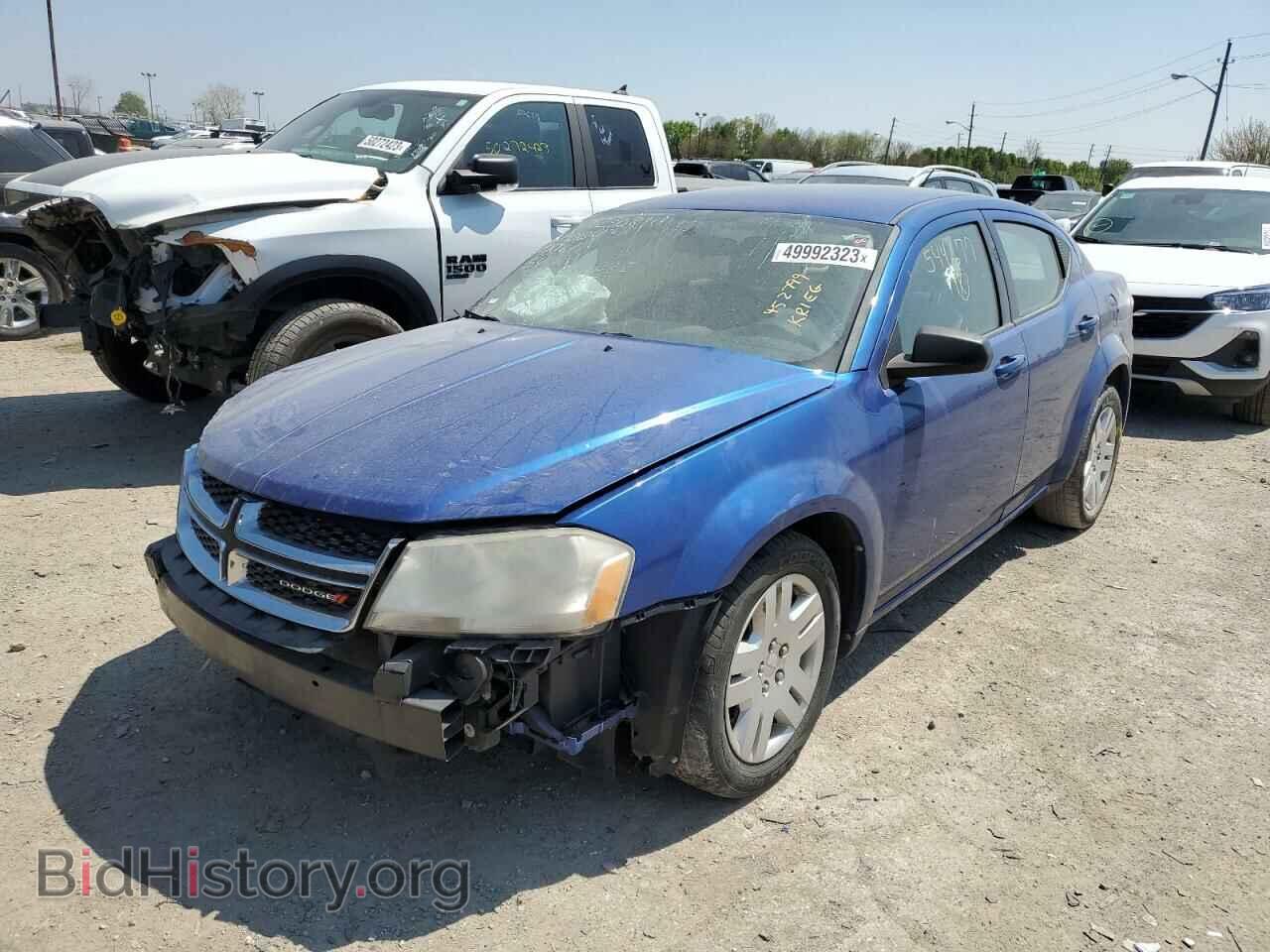 Фотография 1C3CDZAB0DN544677 - DODGE AVENGER 2013