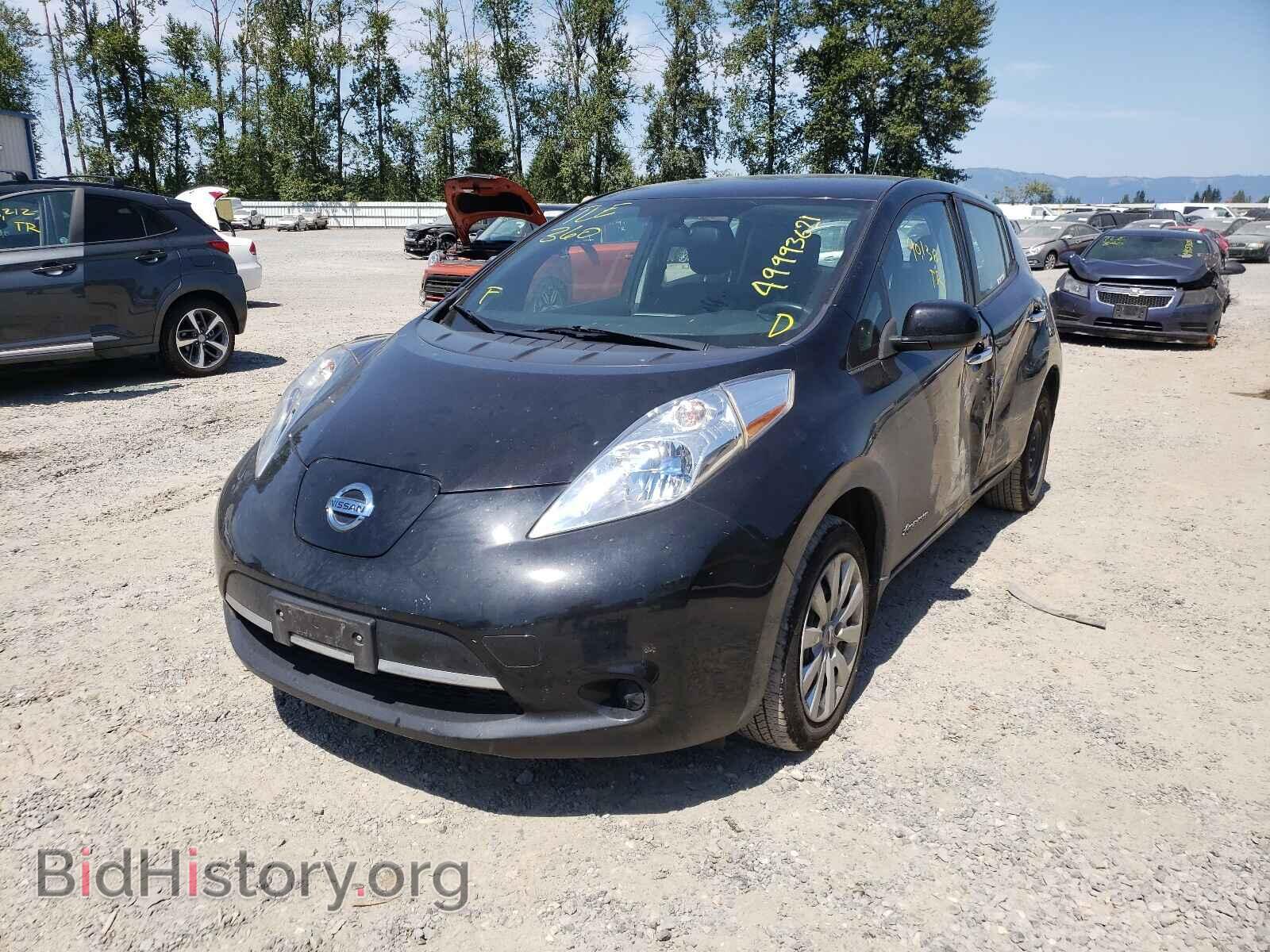 2013 NISSAN LEAF - VIN: 1N4AZ0CP7DC422425 - Фото 2