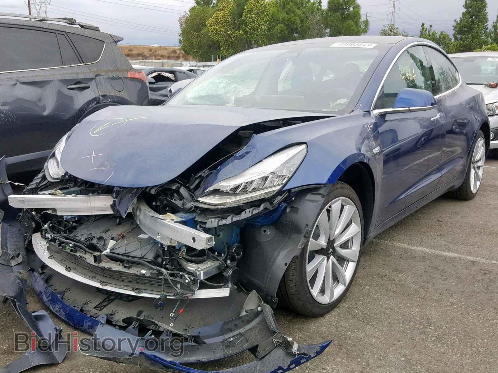 2019 TESLA MODEL 3 - VIN: 5YJ3E1EA5KF402218 - Photo 2