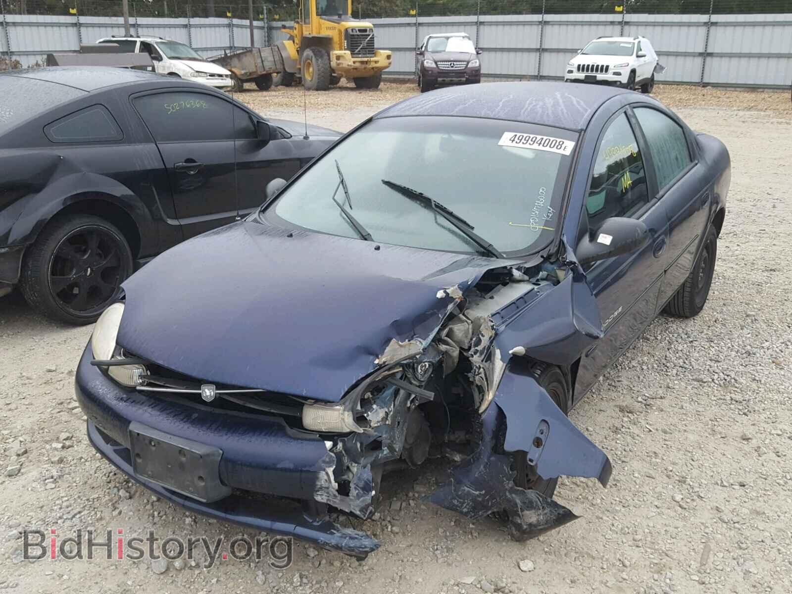 2000 DODGE NEON - VIN: 1B3ES46C1YD857698 - Фото 2
