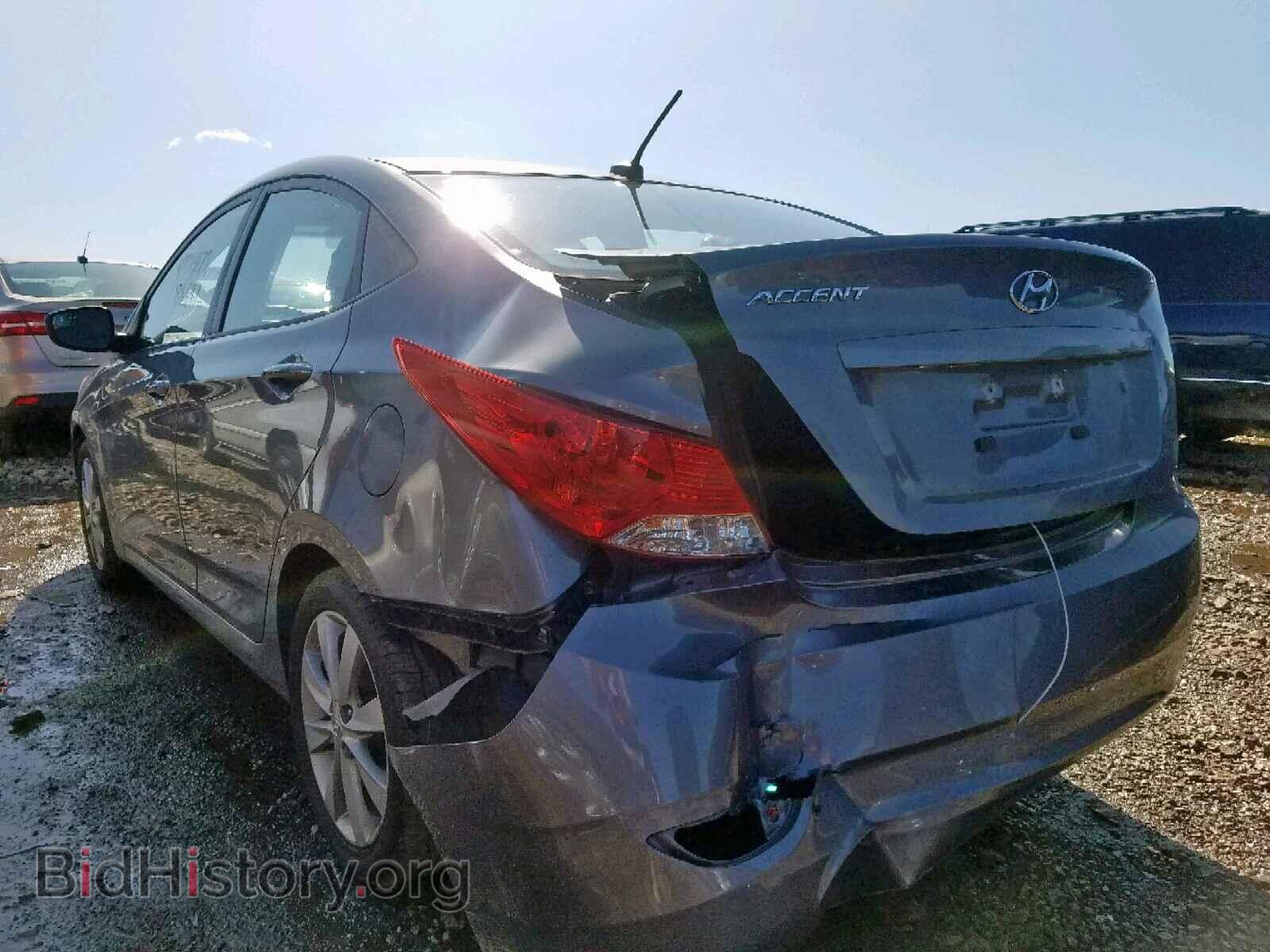 2014 HYUNDAI ACCENT - VIN: KMHCU4AE4EU597927 - Фото 3