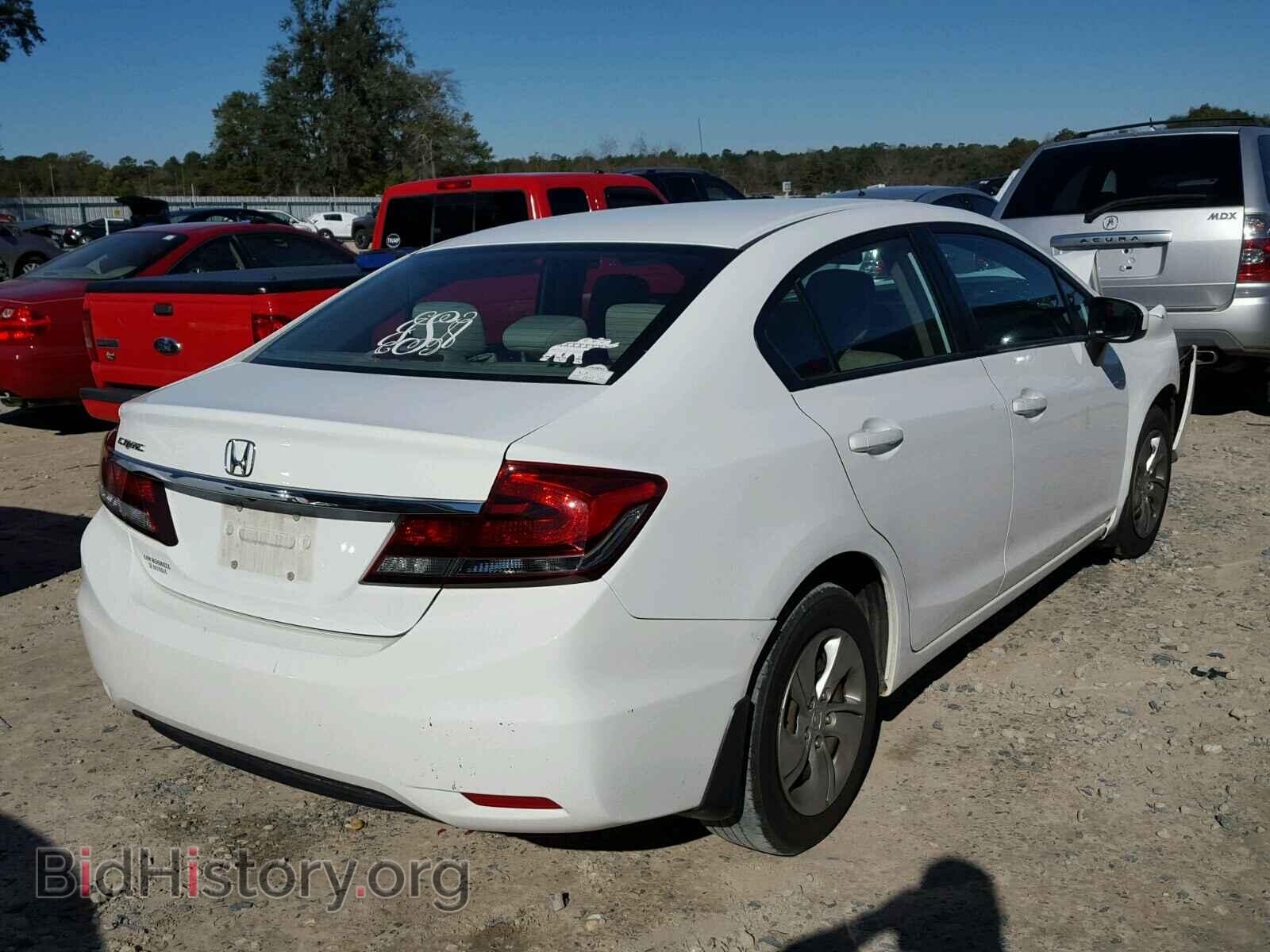2014 HONDA CIVIC - VIN: 19XFB2F50EE064069 - Фото 4
