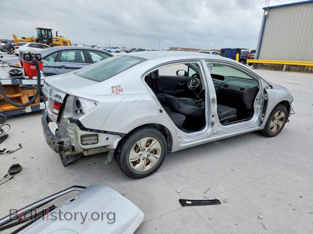 2014 HONDA CIVIC - VIN: 19XFB2F54EE030166 - Фото 3