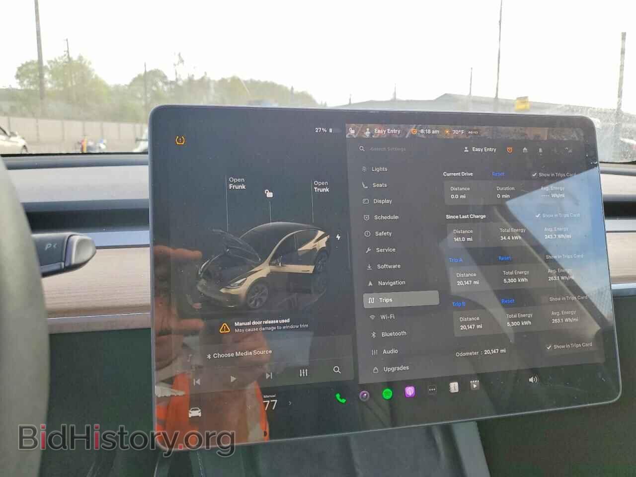 2025 TESLA MODEL Y - VIN: 7SAYGDED8SF255309 - Photo 9