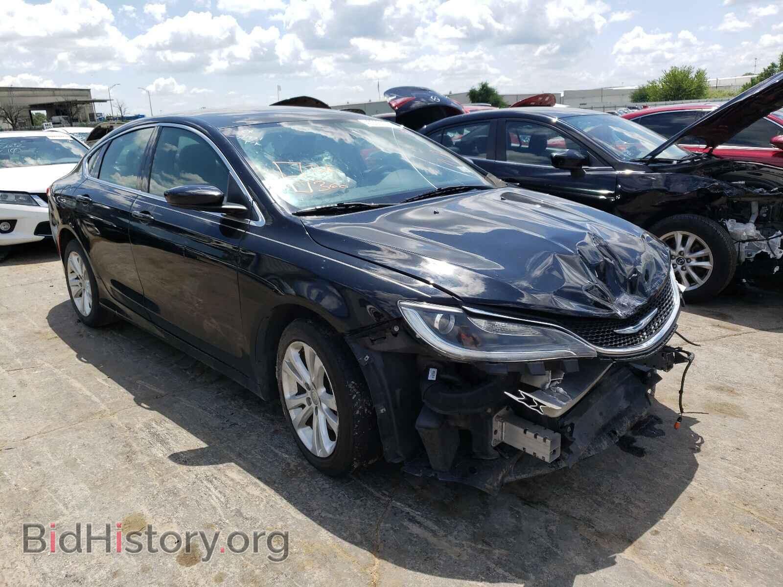 Фотография 1C3CCCAB7FN685331 - CHRYSLER 200 2015