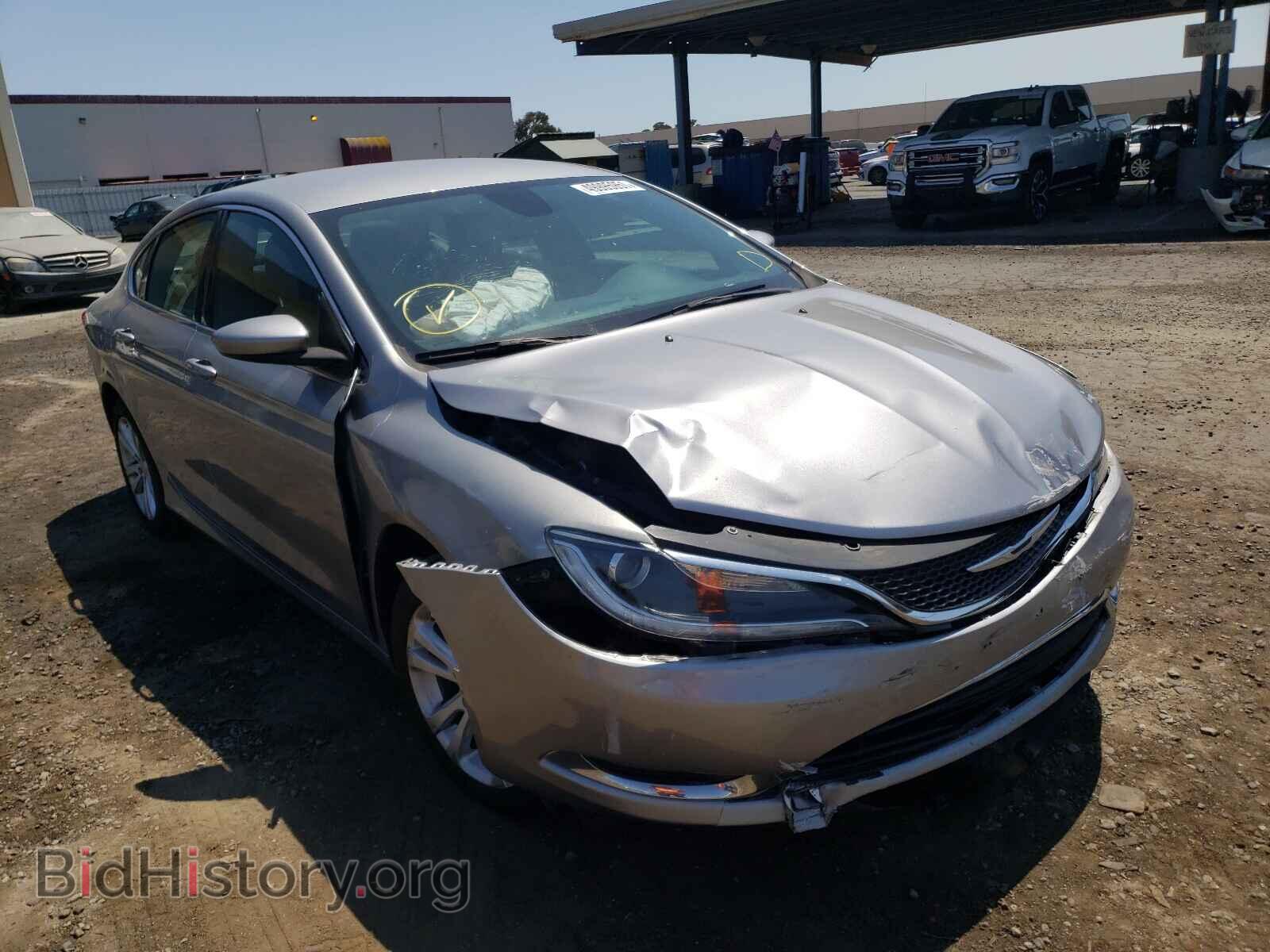 Фотография 1C3CCCAB0FN630624 - CHRYSLER 200 2015
