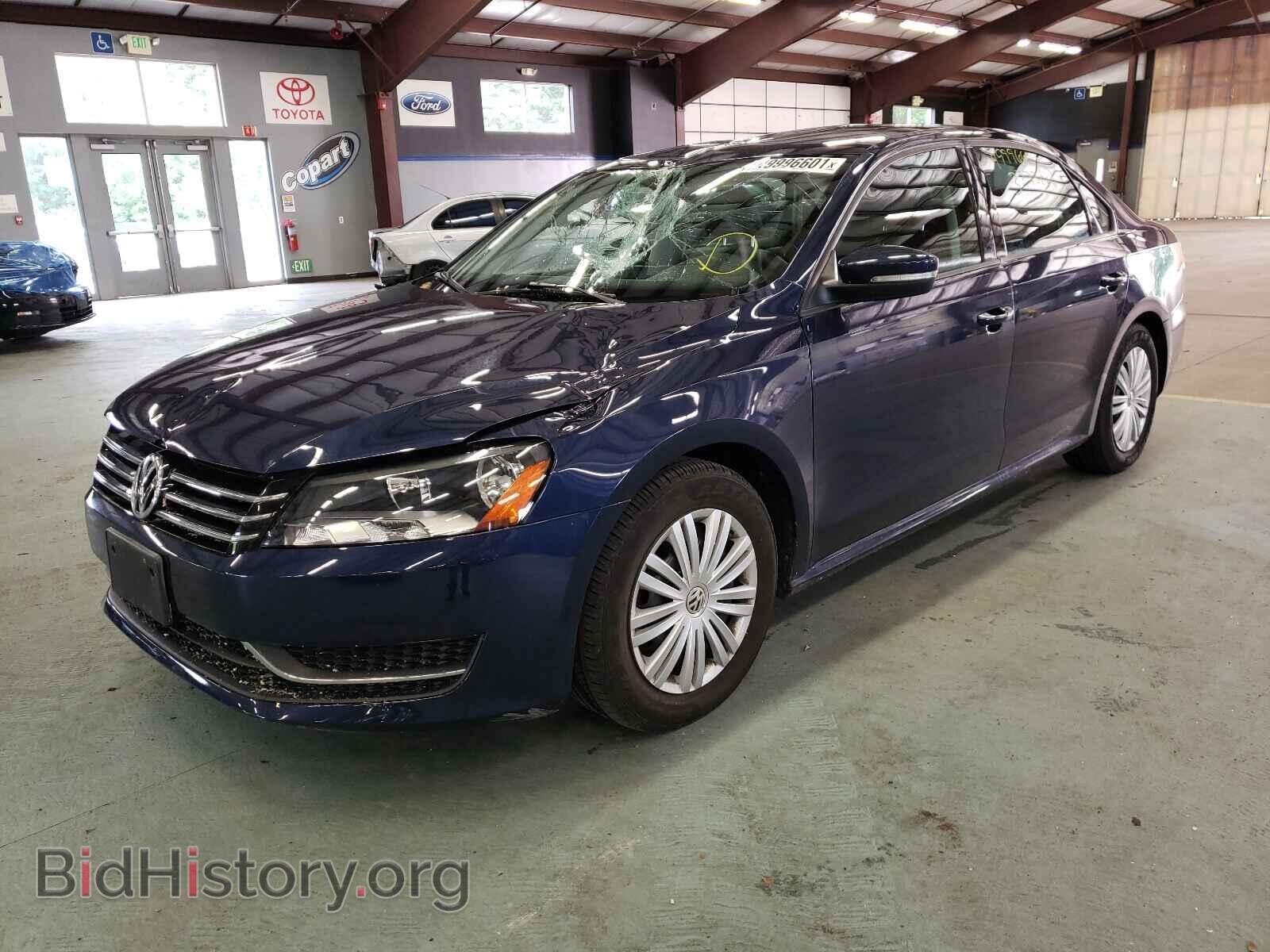 2014 VOLKSWAGEN PASSAT - VIN: 1VWAP7A35EC013184 - Фото 2