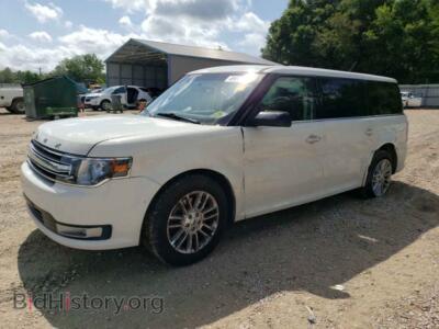 2013 Ford FLEX Flex SEL, white — VIN 2FMGK5C8XDBD31773, Copart