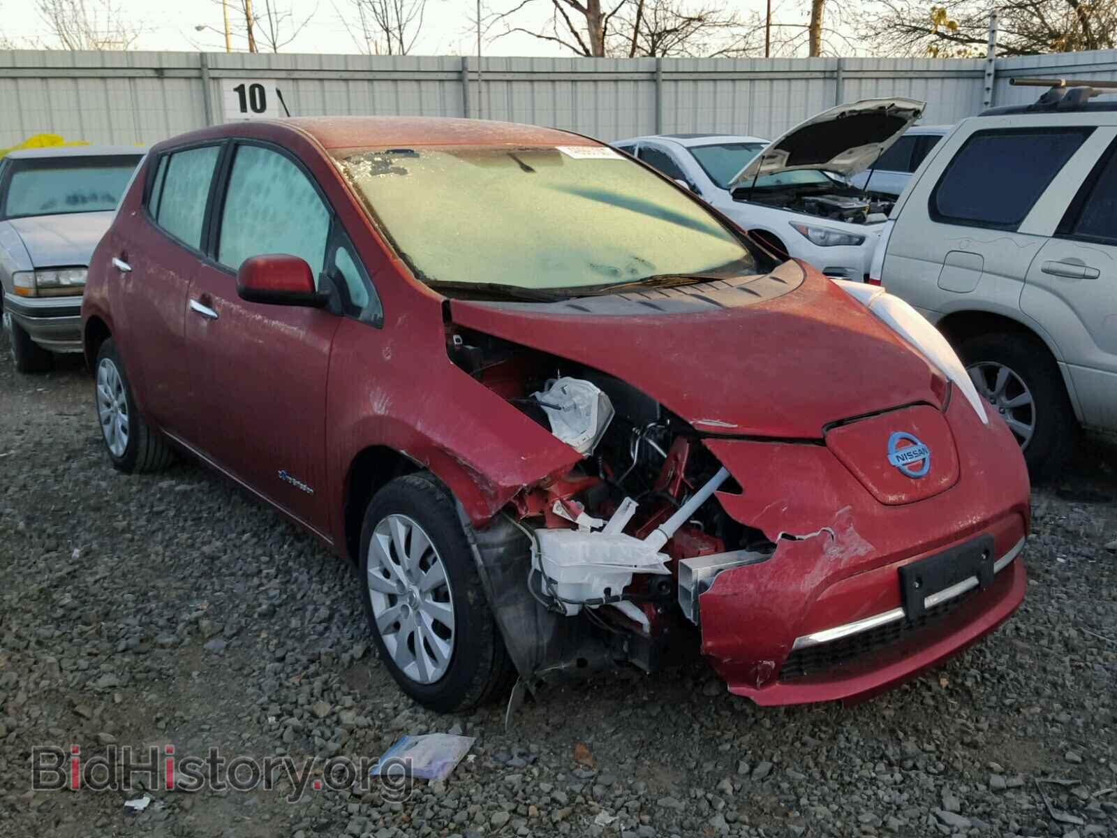 Photo 1N4AZ0CP3DC400048 - NISSAN LEAF 2013