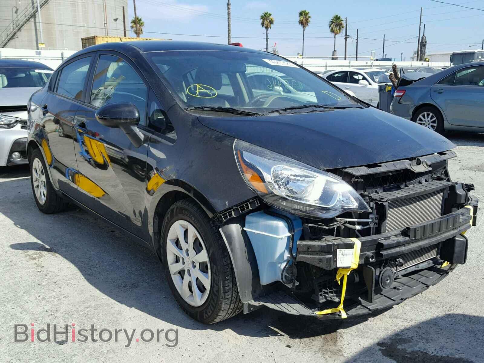 Фотография KNADM4A38F6428293 - KIA RIO 2015
