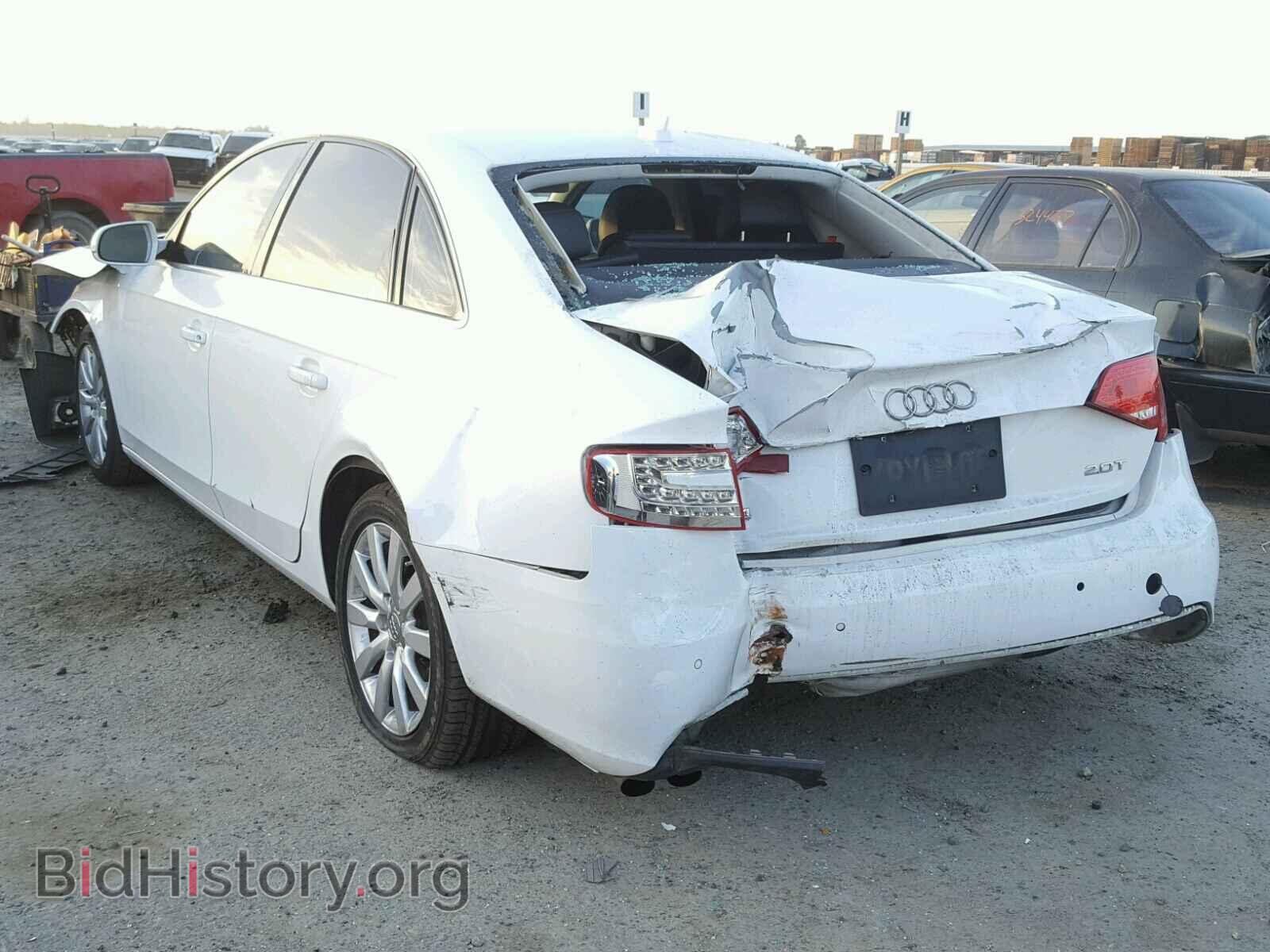 2011 AUDI A4 - VIN: WAUEFAFL2BN031071 - Photo 3