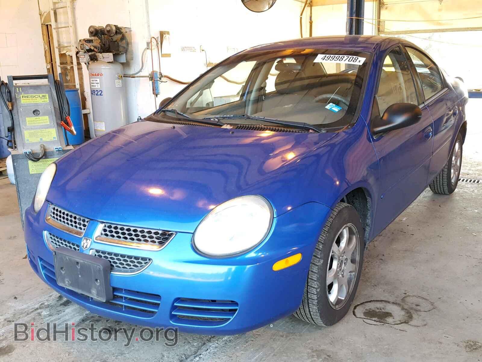 2005 DODGE NEON - VIN: 1B3ES56C05D273844 - Фото 2
